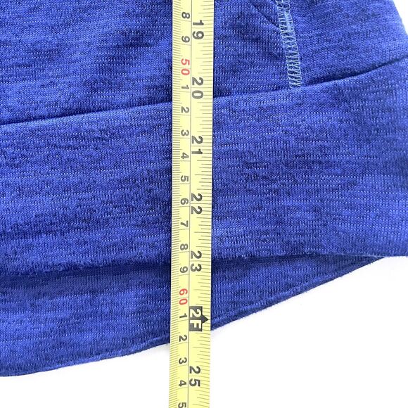 KUHL Women’s “Lea” Blue Purple Cowl Neck Tie Knit Pullover Kangaroo Pocket - Picture 6 of 16